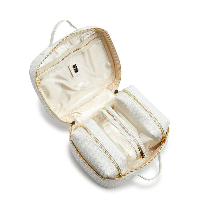 Toiletry Case - Woven TRVL2 - Bridal White