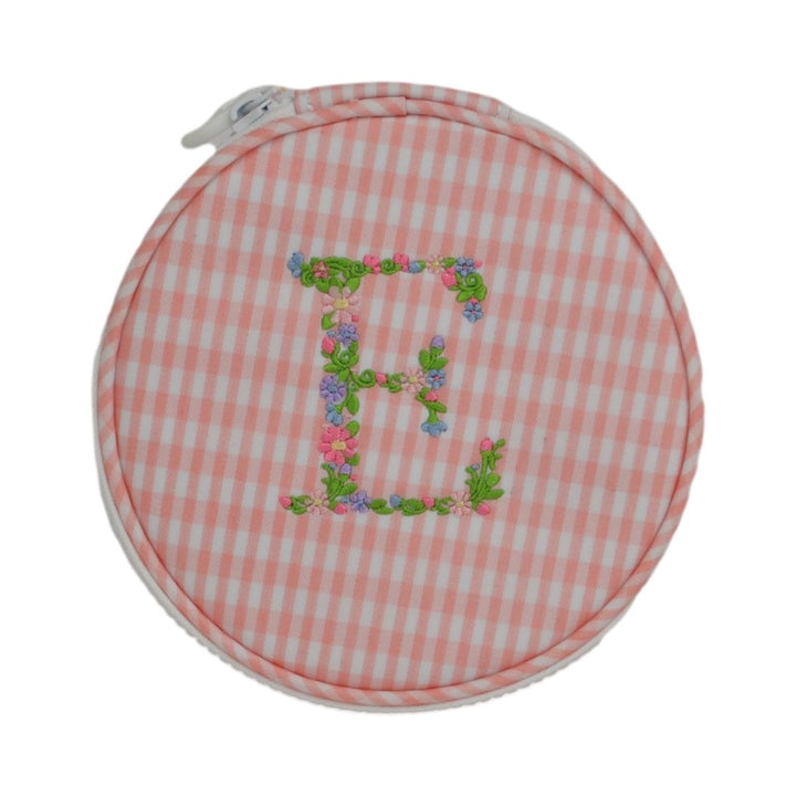 Monogram Round - Gingham Taffy New! E
