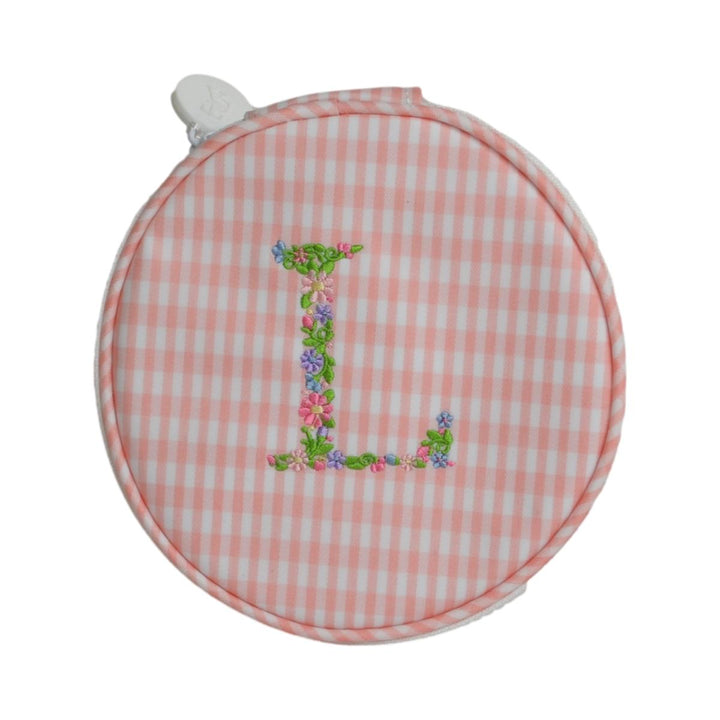 Monogram Round - Gingham Taffy New! L