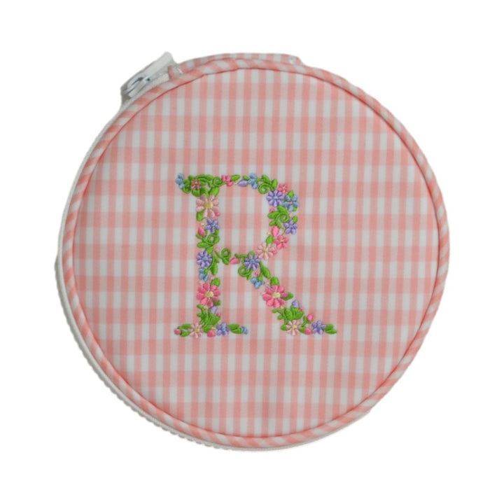 Monogram Round - Gingham Taffy New! R