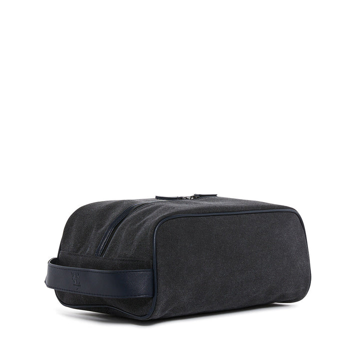 Men’s Shoe Bag - Coated Canvas Indigo *New!