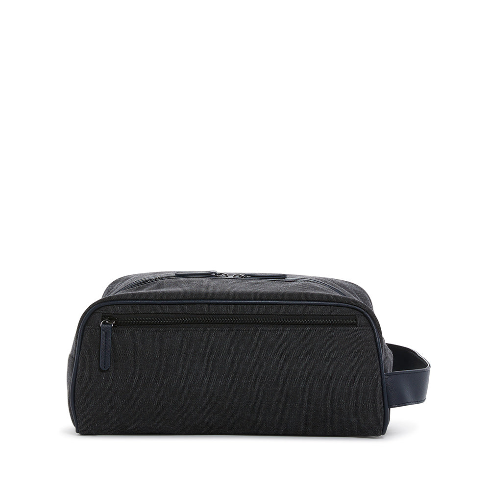 Men’s Shoe Bag - Coated Canvas Indigo *New!