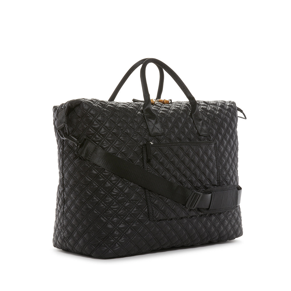 Duffel - Overpacker Black Quilted Provence Liner