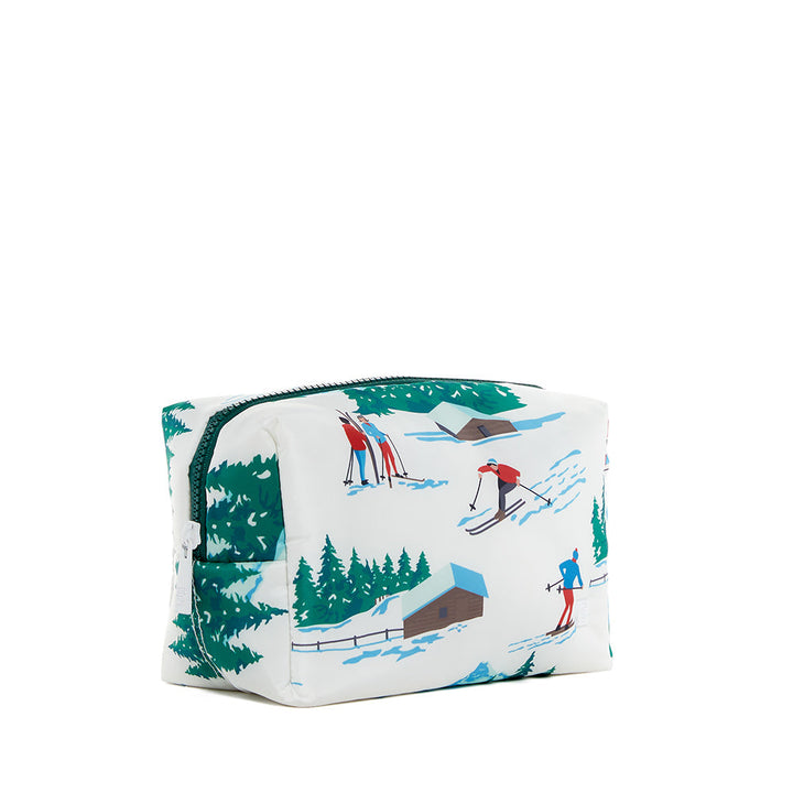 Luxe Puffer Cosmetic Bag - Hit The Slopes