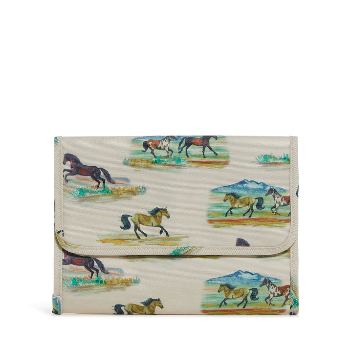 Mini Rollup Hanging Bag - Wild Horses