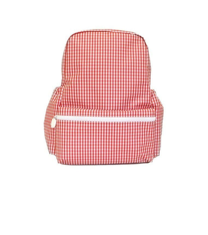 Backpack - Gingham Red