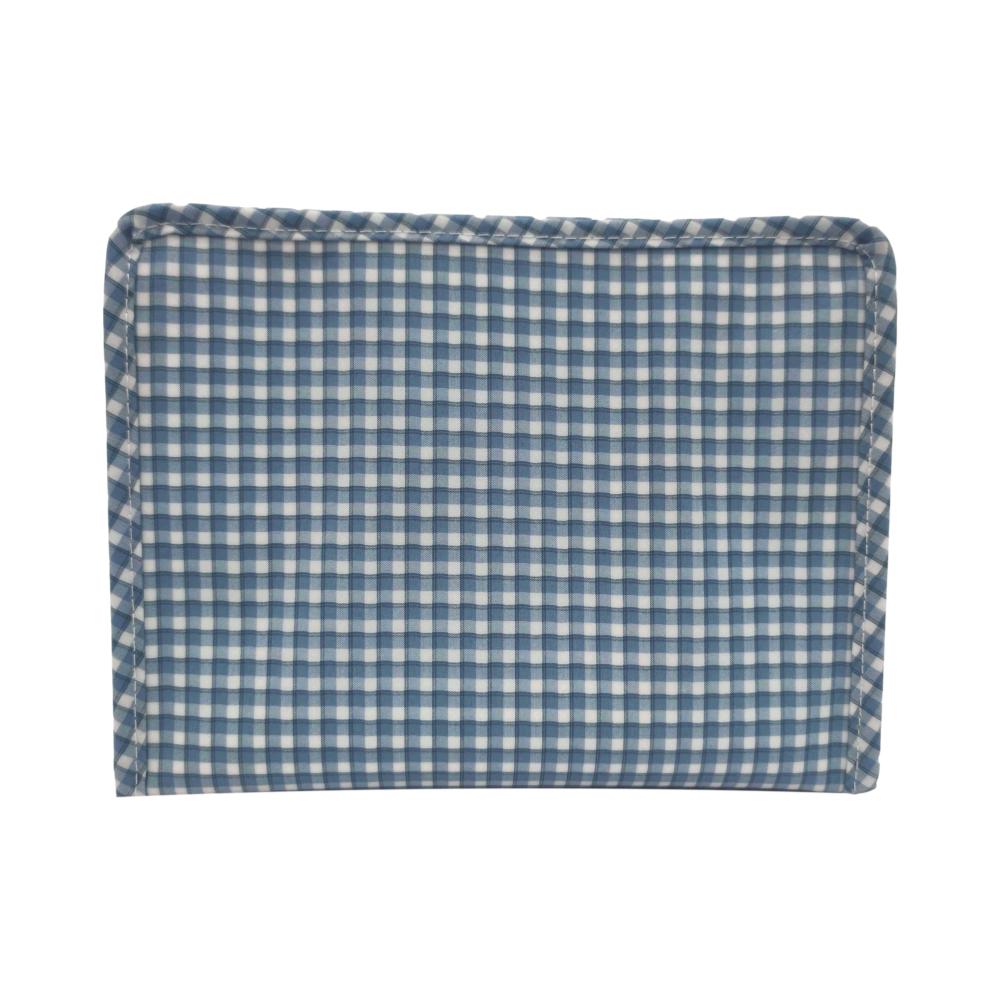 Cosmetic Bag - Roadie Medium - Rodeo Check Indigo