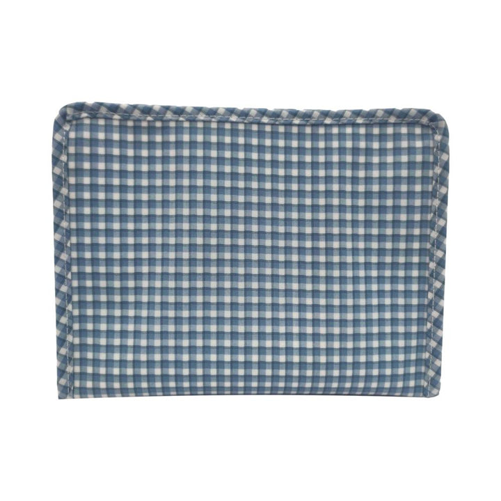 Cosmetic Bag - Roadie Medium - Rodeo Check Indigo