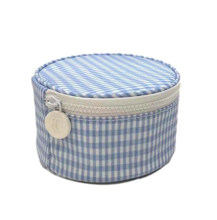 Jewelry Round - Round Up - Gingham Mist