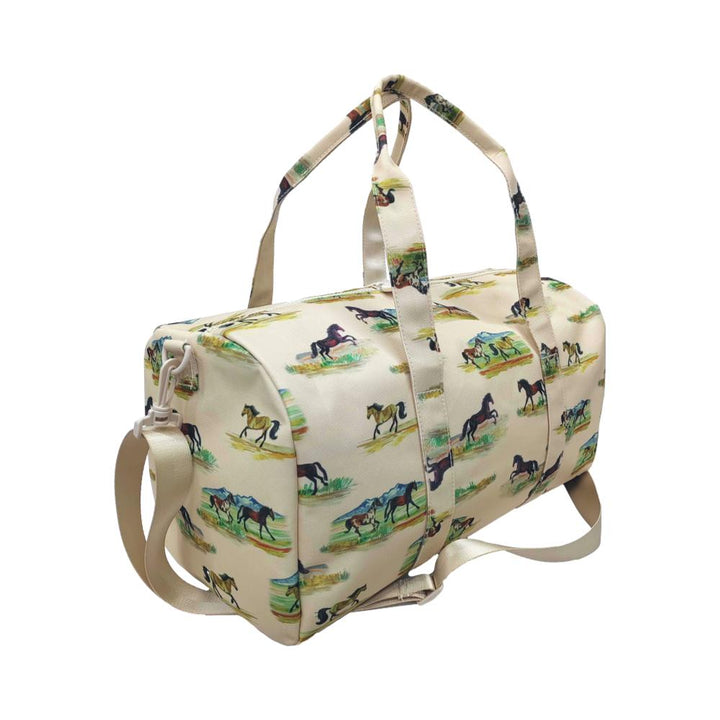 Weekender Gift Set - Duffel and Hanging Bag - Wild Horses