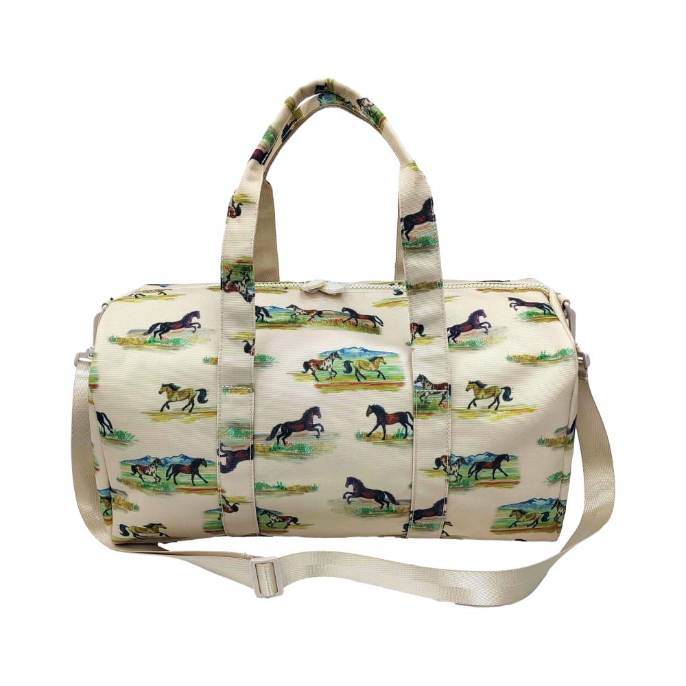 Weekender Gift Set - Duffel and Hanging Bag - Wild Horses