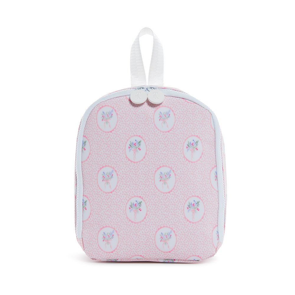 Insulated Lunch Bag - Bring It Medallion Floral Pink