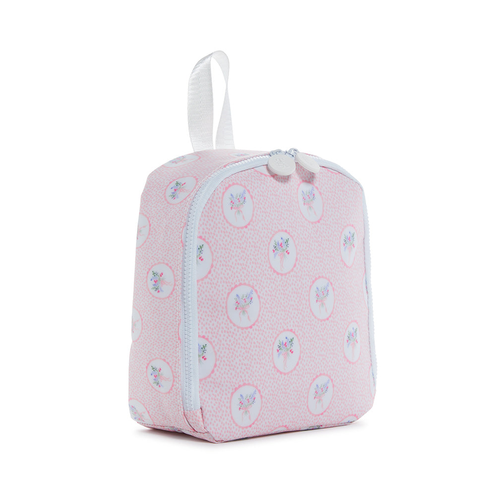 Insulated Lunch Bag - Bring It Medallion Floral Pink