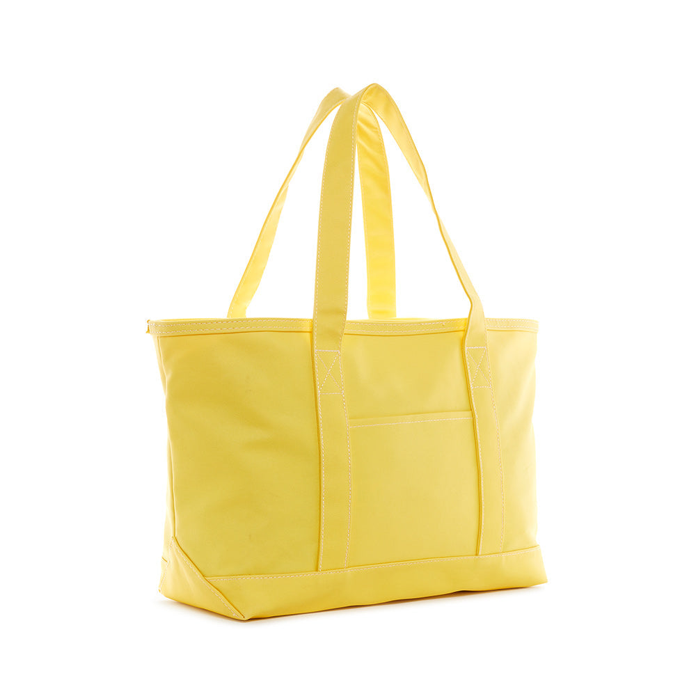 Medium Tote - Coated Canvas Daffodil