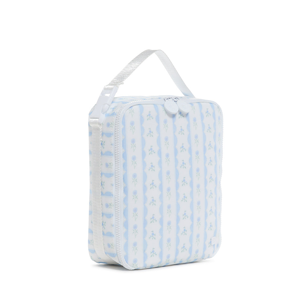 Lunch Box Insulated Lunch Bag - Ribbon Floral Blue *New! Bags