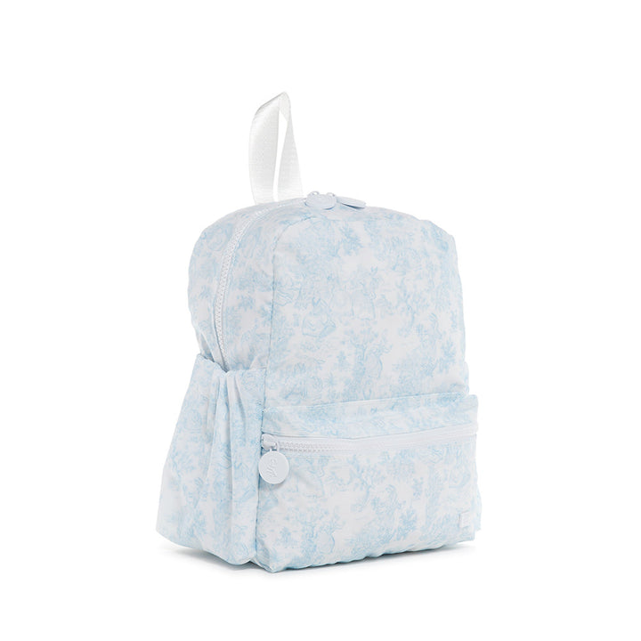 Mini Backer - Bunny Toile Blue Backpack Backpacks