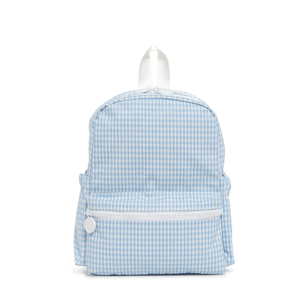 【美品】caramel / backpack / blue check STATE Bags | Kane Kids Travel Backpack Printed Canvas Blue