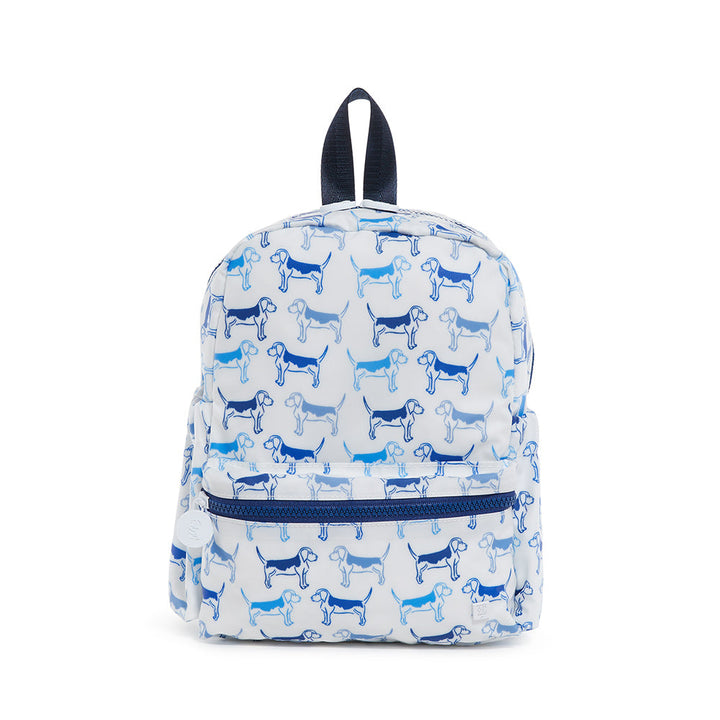 Mini Backer - Puppy Love Blue Backpack Backpacks