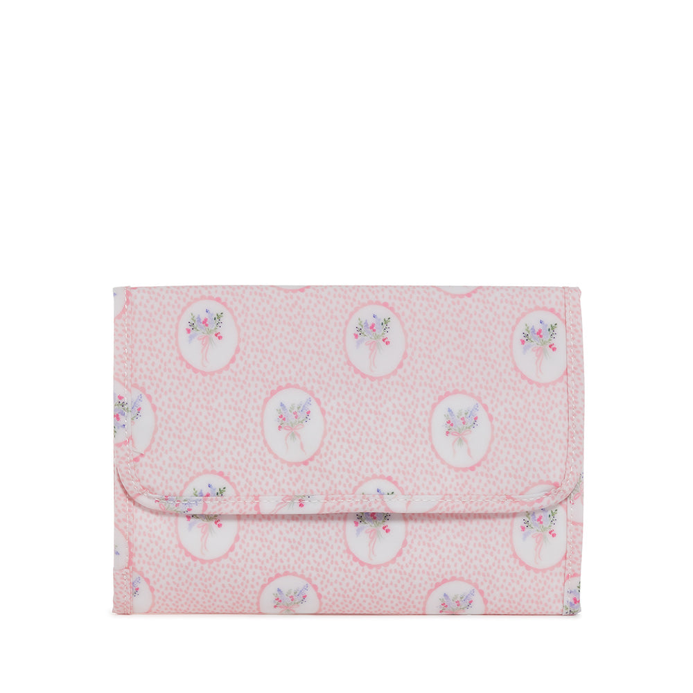 Weekender Gift Set - Duffel and Hanging Bag - Medallion Floral Pink