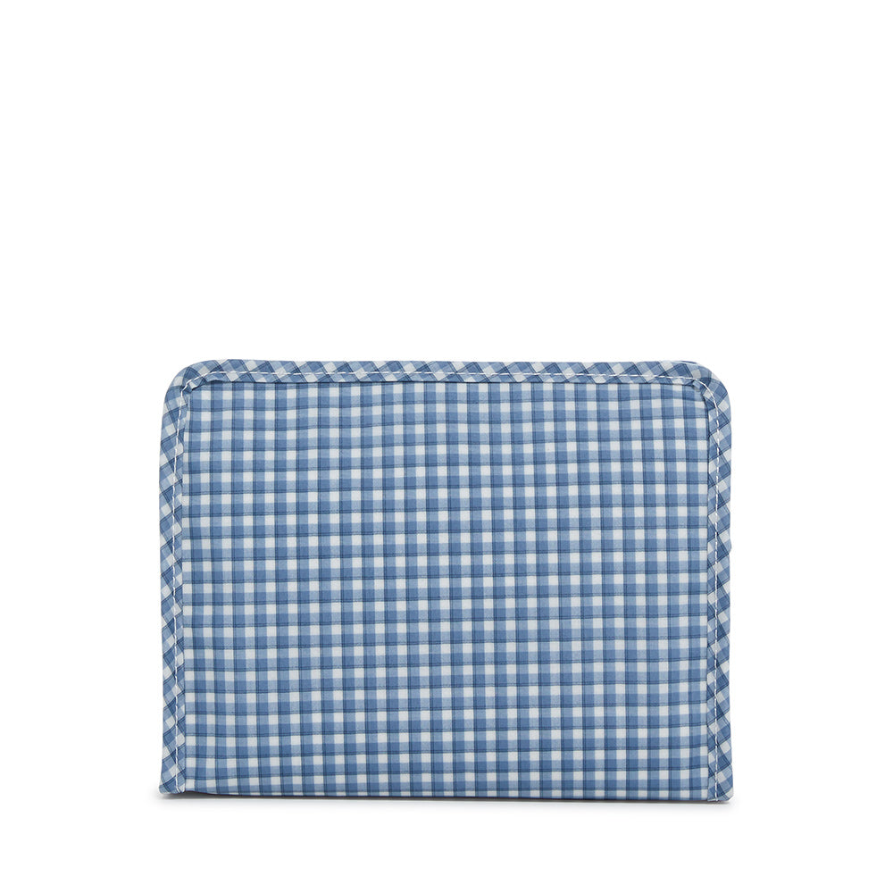 Cosmetic Bag - Roadie Medium - Rodeo Check Indigo
