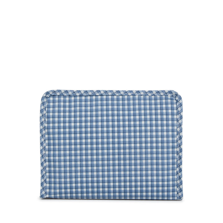 Cosmetic Bag - Roadie Medium - Rodeo Check Indigo