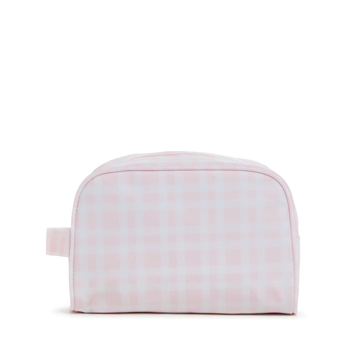 Stow It - Pimlico Plaid Pink Dopp Bag Cosmetic & Toiletry Bags