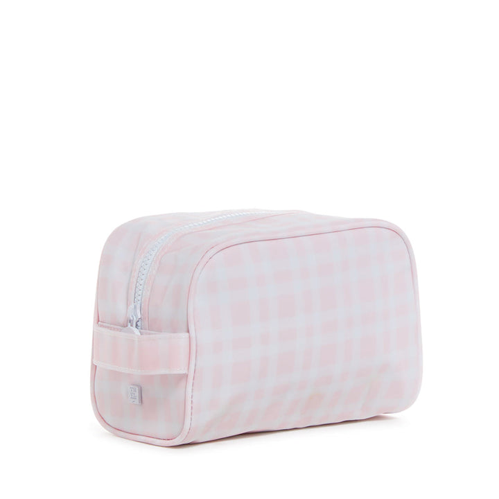 Stow It - Pimlico Plaid Pink Dopp Bag Cosmetic & Toiletry Bags