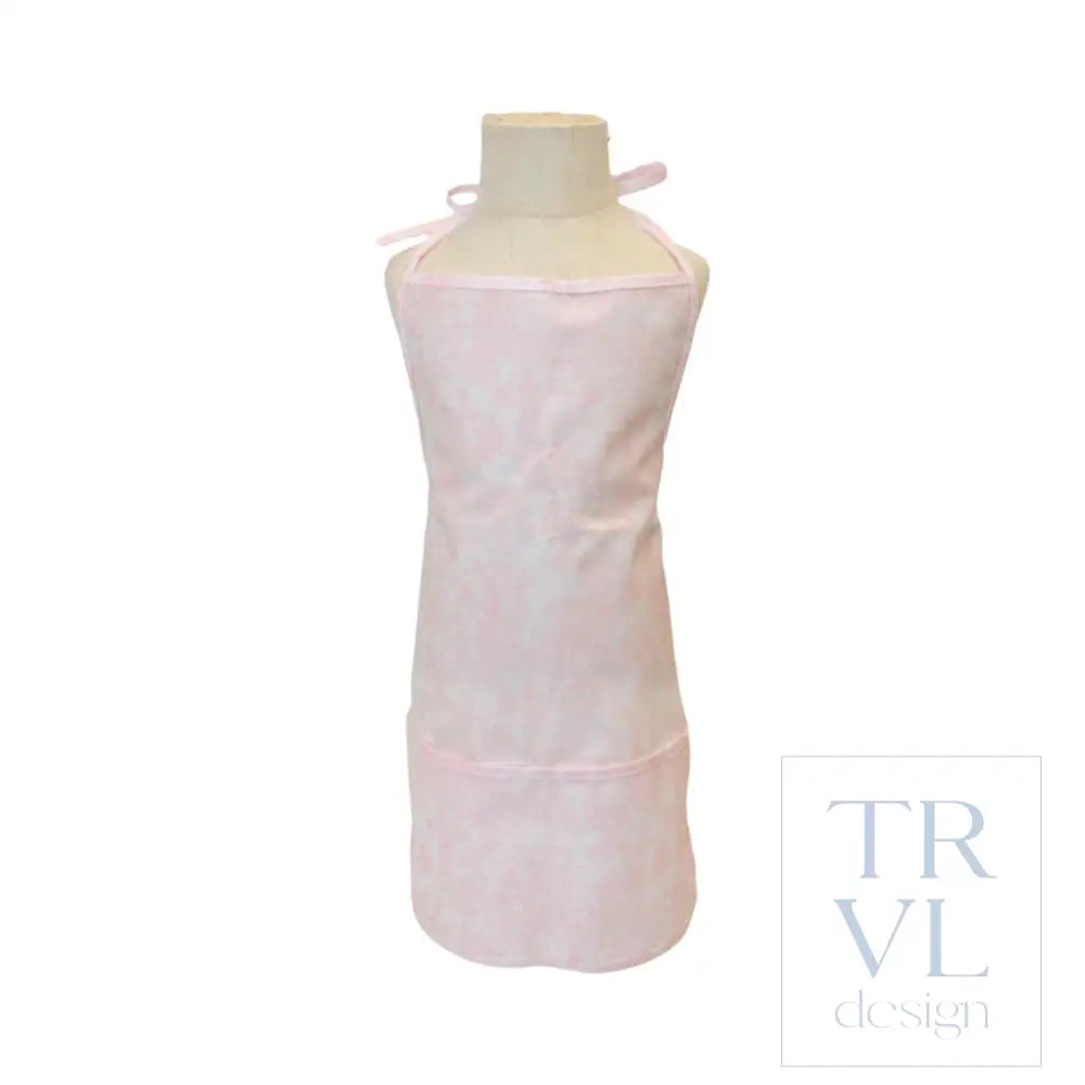 Apron - Bunny Toile Pink - Aprons