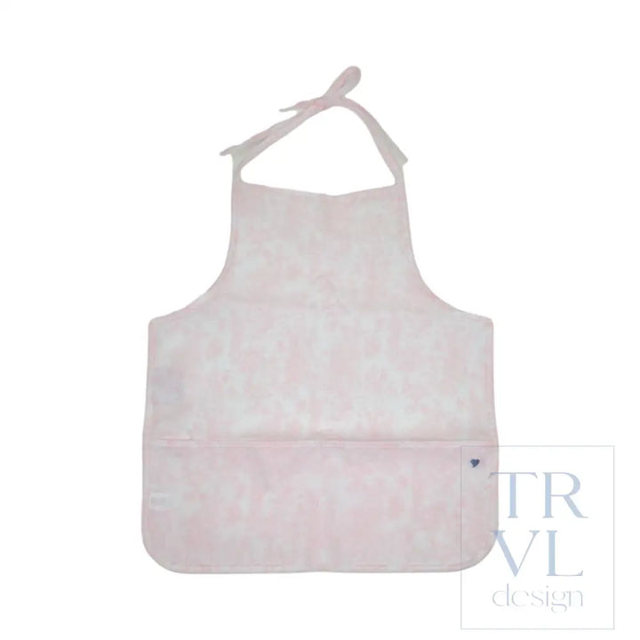 Apron - Bunny Toile Pink - Aprons