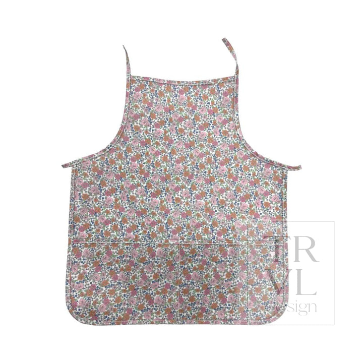 APRON - GARDEN FLORAL *NEW STYLE! *2PC PRE-PACK