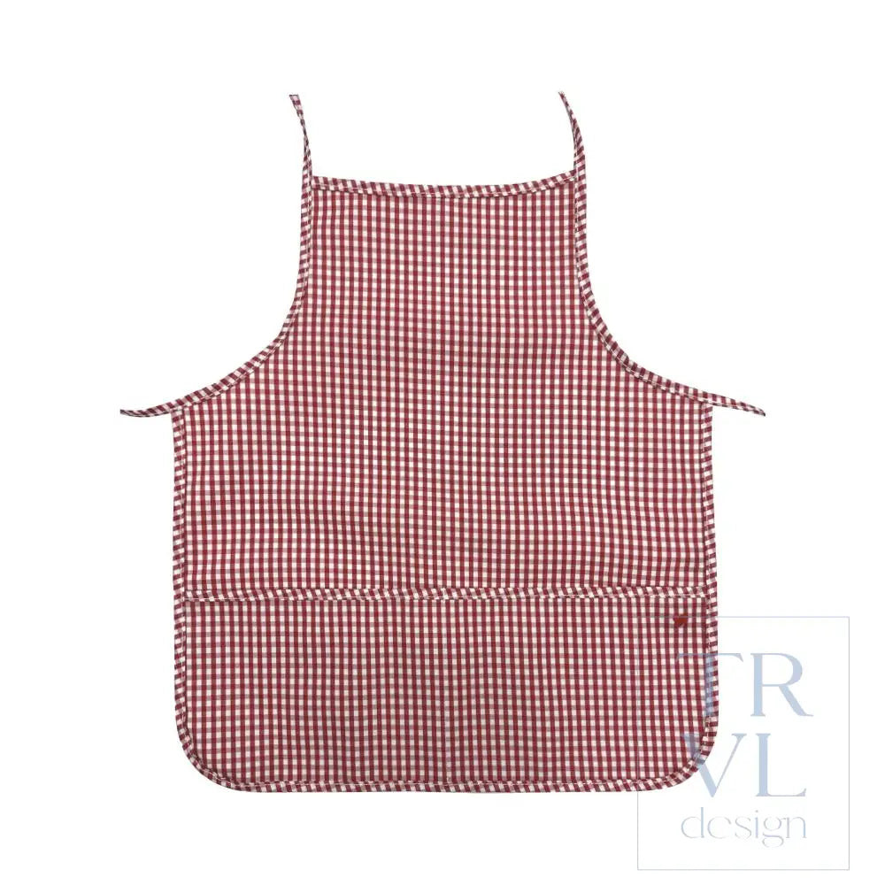 Apron - Gingham Red - Aprons