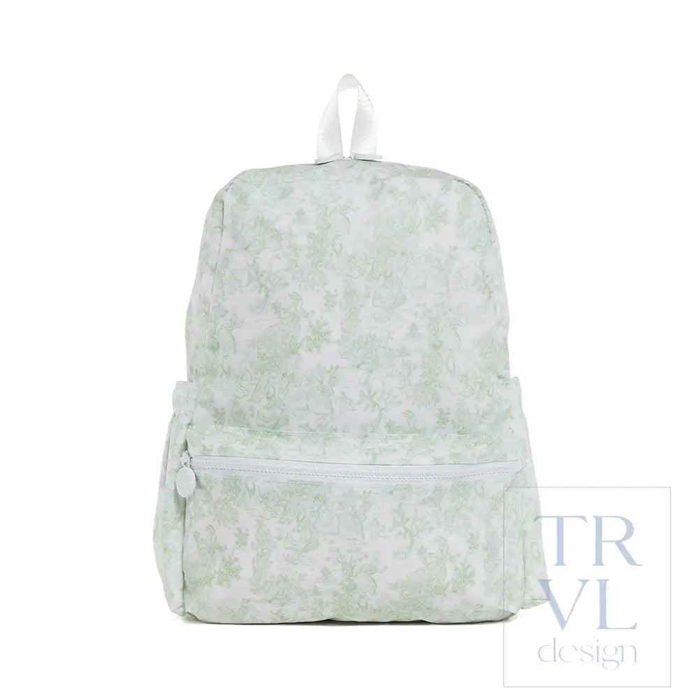 Backpacker - Backpack Bunny Toile Green Bunny Toile Green