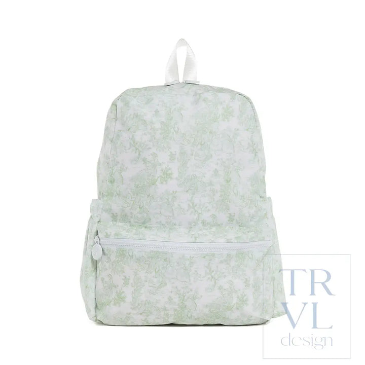 Backpacker - Backpack Bunny Toile Green Bunny Toile Green