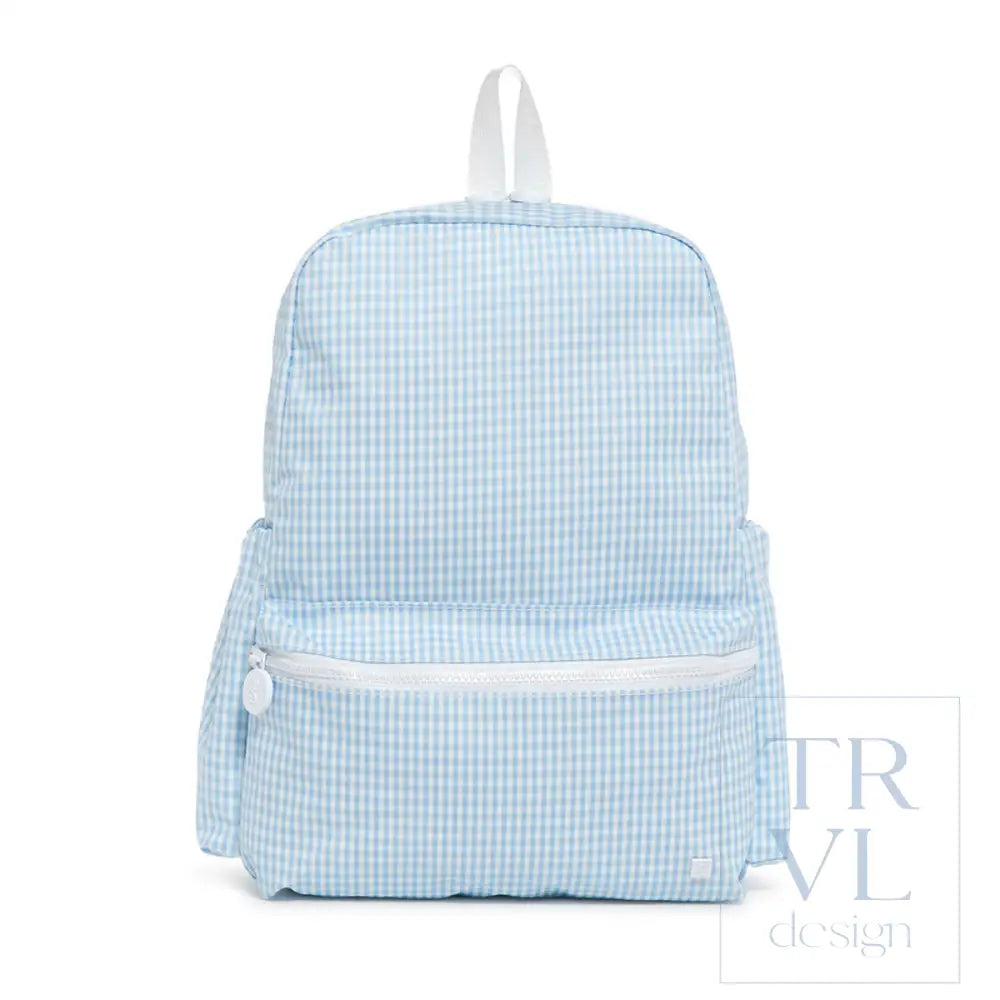 Backpacker - Backpack Gingham Mist Backpacks