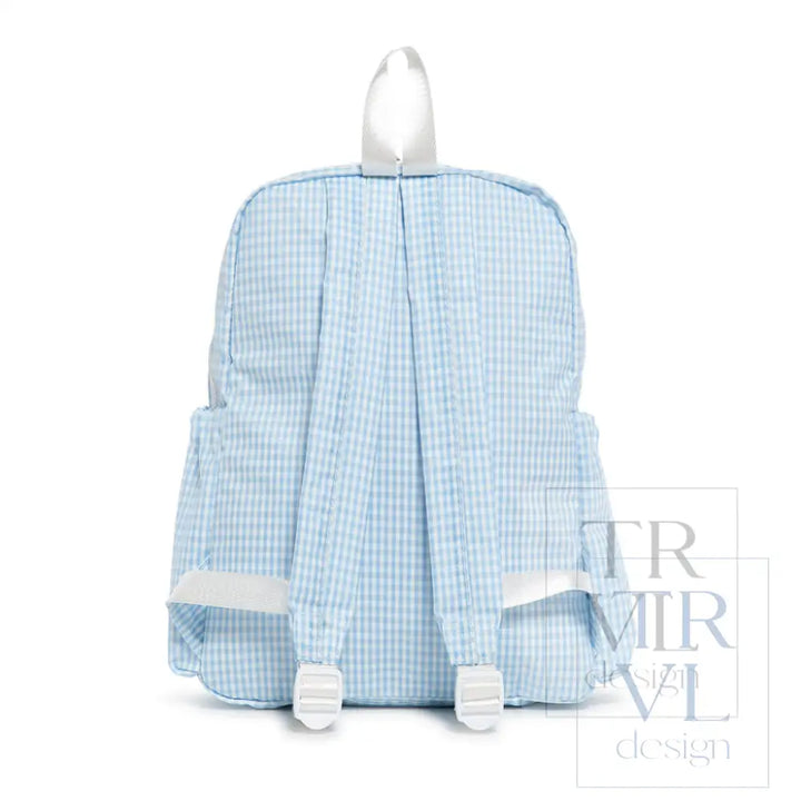 Backpacker - Backpack Gingham Mist Backpacks