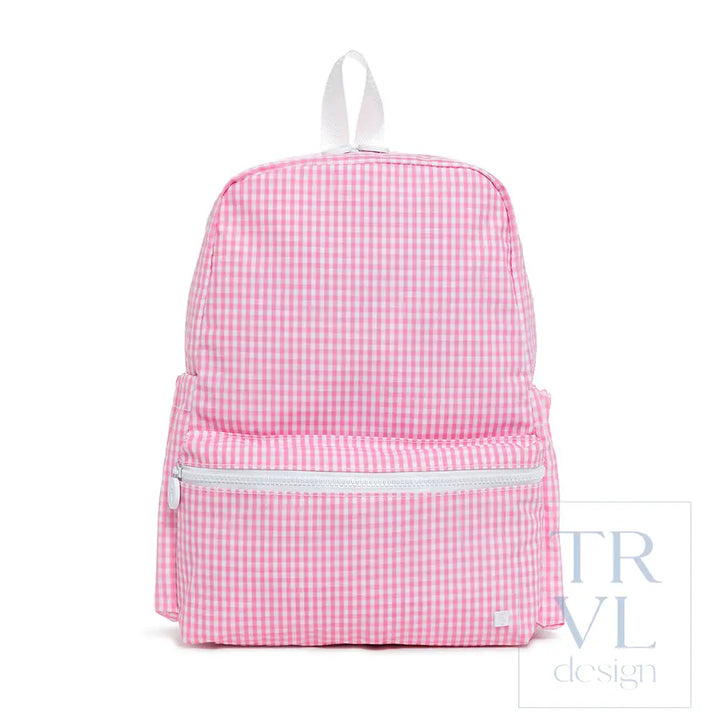 Backpacker - Backpack Gingham Pink Backpacks