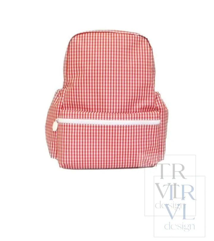 BACKPACKER - BACKPACK GINGHAM RED - Backpacks