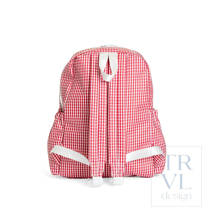 Backpack - Gingham Red - Backpacks