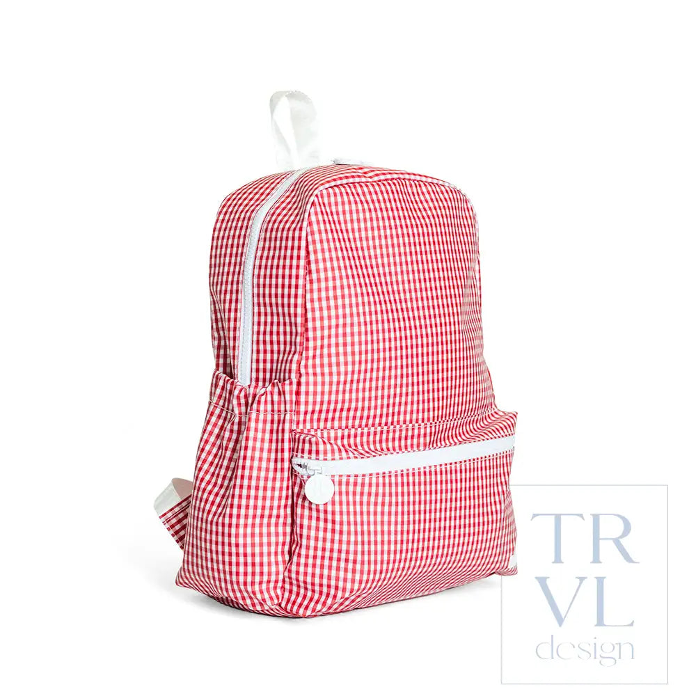 Backpack - Gingham Red - Backpacks