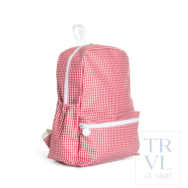 Backpack - Gingham Red - Backpacks