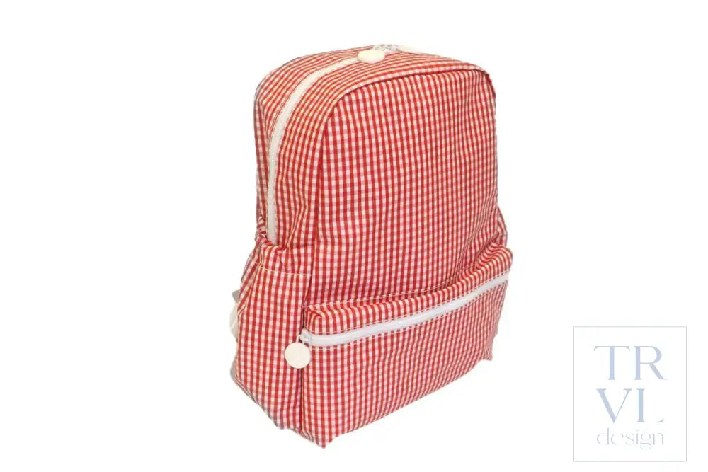 BACKPACKER - GINGHAM RED *TRVL Deal