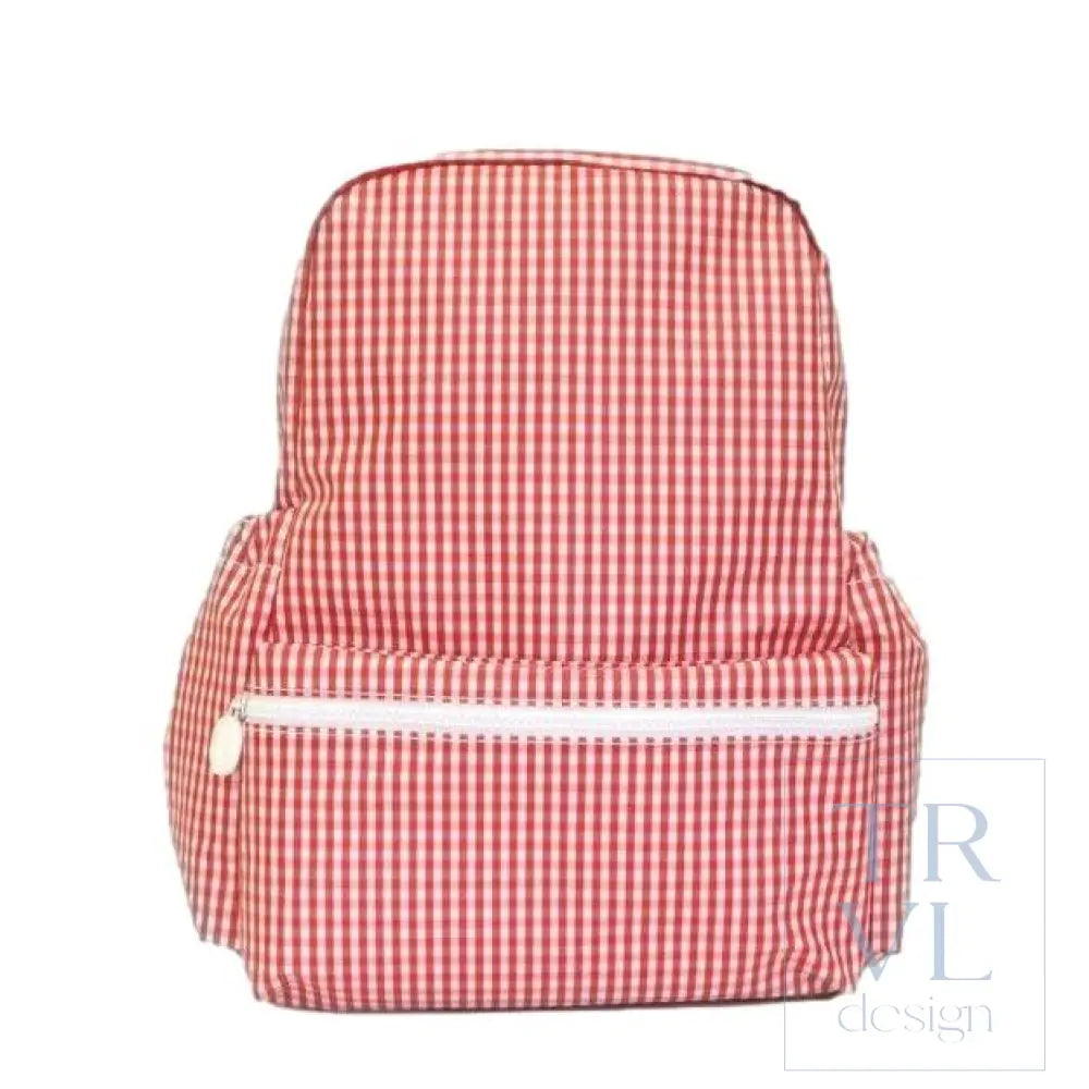 Backpack - Gingham Red - Backpacks