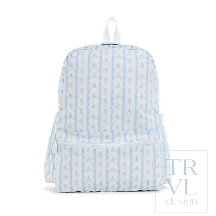 Backpacker - Backpack Ribbon Floral Blue