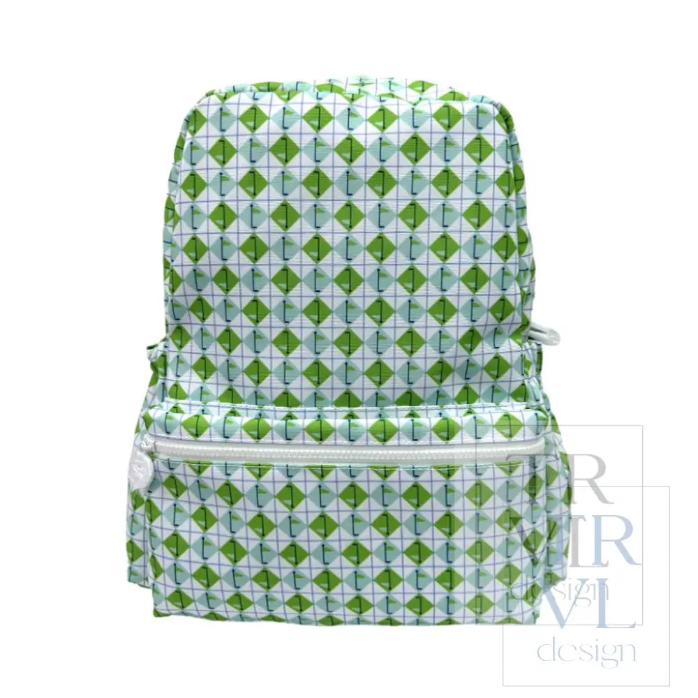 BACKPACKER - BACKPACK TEE TIME AQUA GREEN DIAMOND