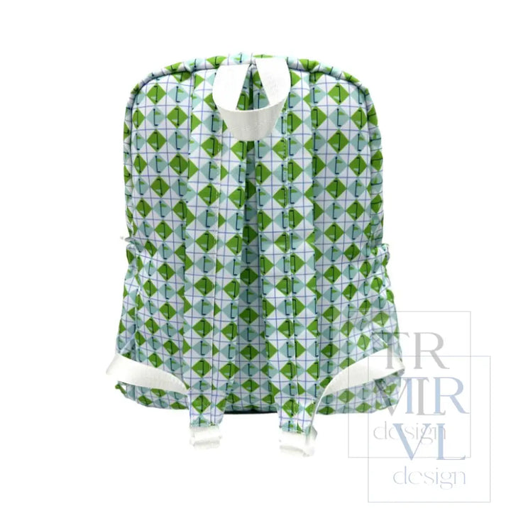 BACKPACKER - BACKPACK TEE TIME AQUA GREEN DIAMOND