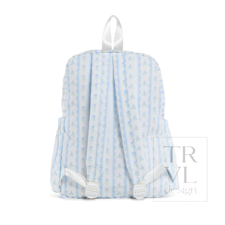 Backpacker - Backpack Ribbon Floral Blue