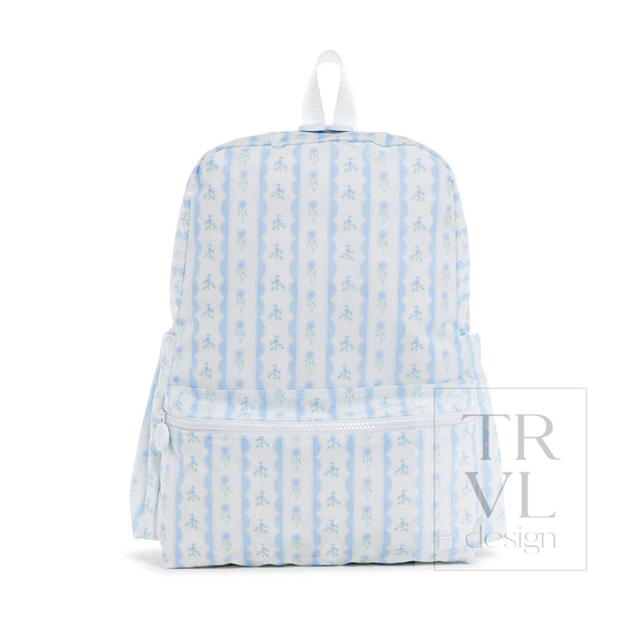 Backpacker - Backpack Ribbon Floral Blue