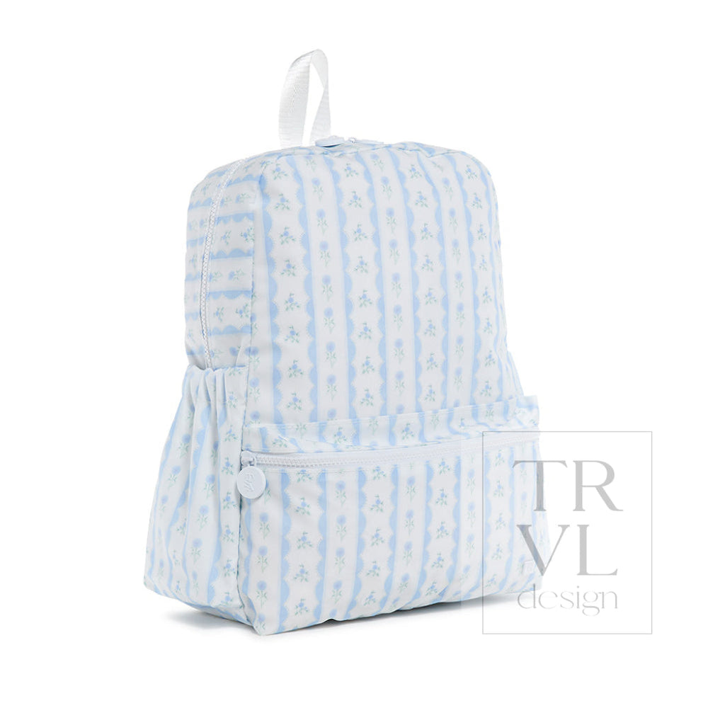 Backpacker - Backpack Ribbon Floral Blue