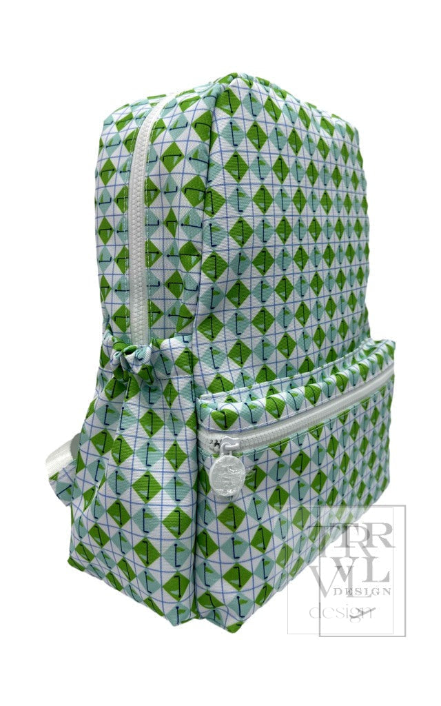 BACKPACKER - BACKPACK TEE TIME AQUA GREEN DIAMOND