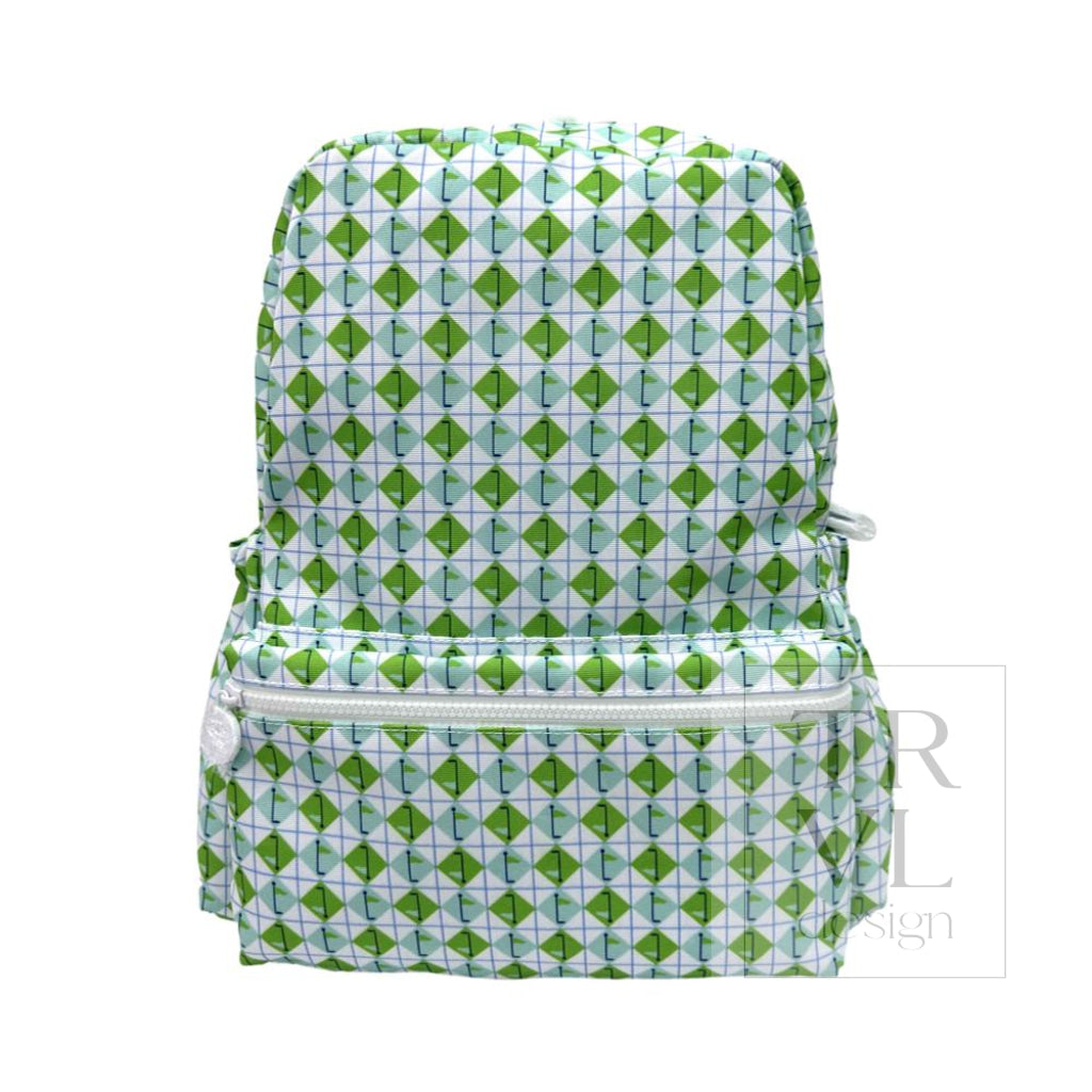 BACKPACKER - BACKPACK TEE TIME AQUA GREEN DIAMOND